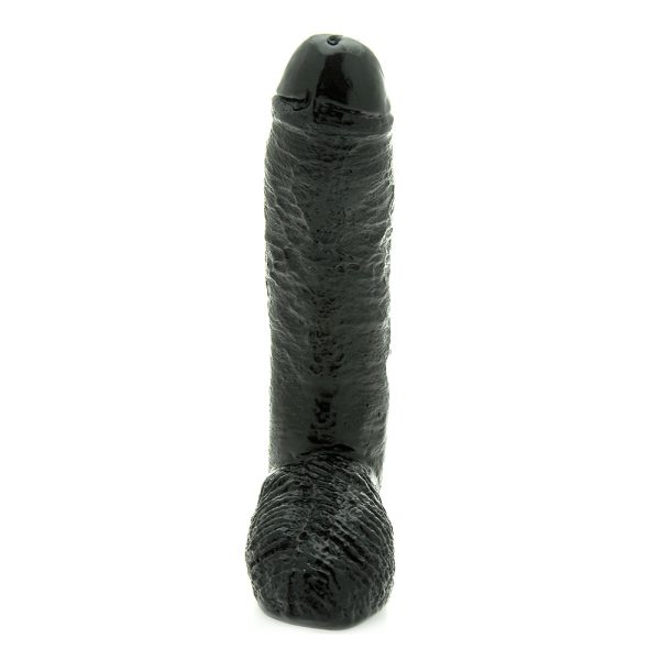 Basix Inch Fat Boy Black Dildo Bondagebox Free Delivery