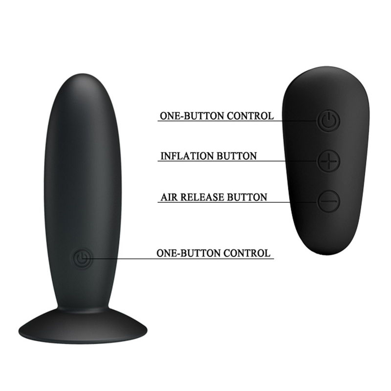 Mr Play Remote Control Vibrating Anal Plug BondageBox Free Delivery