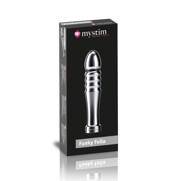 MyStim Funky Fella E Stim Dildo BondageBox