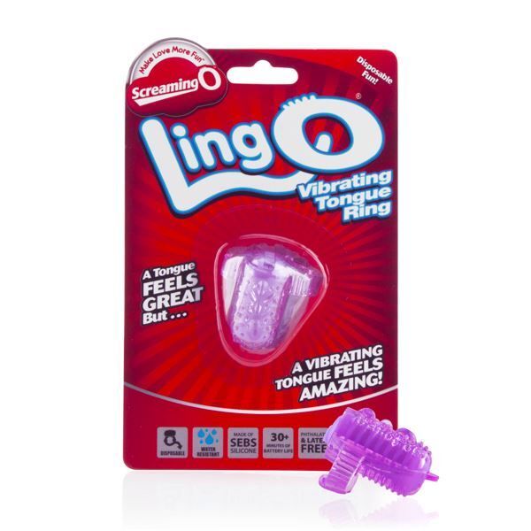 Screaming O Lingo Tongue Vibrator Bondagebox Free Delivery