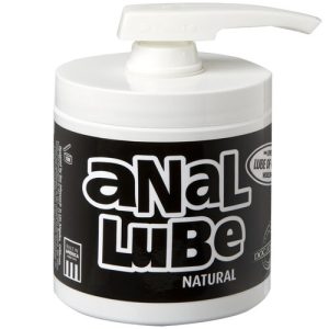 Anal Lube Natural In Pump Dispenser 135ml From Bondage Box UK