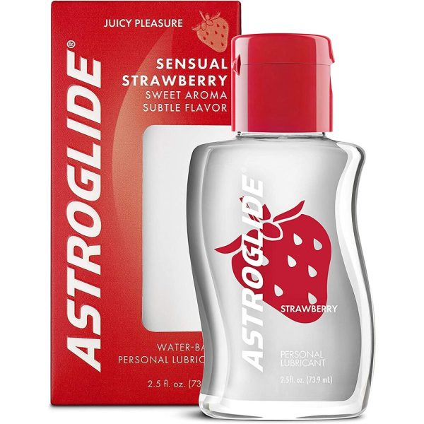Astroglide Strawberry Lubricant 2.5oz From Bondage Box UK