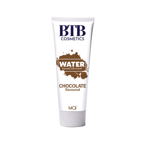 BTB Chocolate Flavoured Water Based Lubricant 100ml From Bondage Box UK
