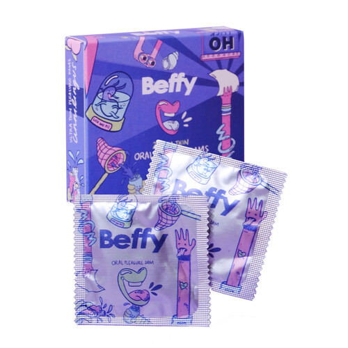 Beffy_Ultra_Thin_Oral_Pleasure_Dams_2_Pieces Beffy Ultra Thin Oral Pleasure Dams 2 Pieces From Bondage Box UK