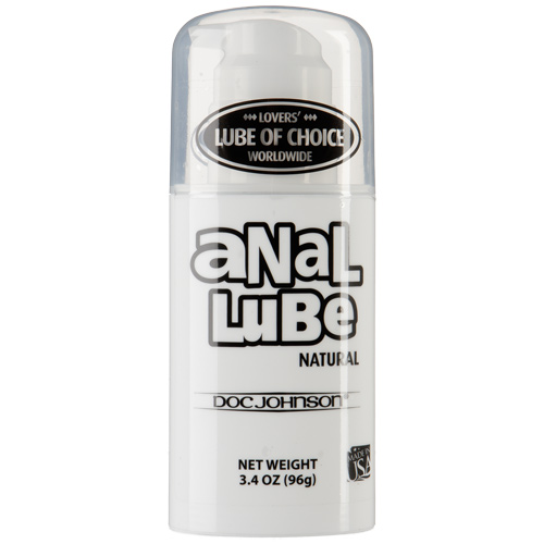 Doc Johnson Natural Anal Glide Lubricant 96g From Bondage Box UK