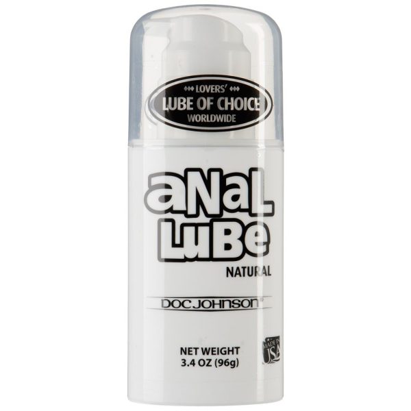 Doc Johnson Natural Anal Glide Lubricant 96g From Bondage Box UK
