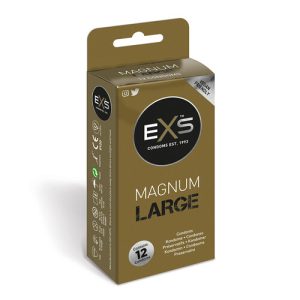 EXS Magnum Large Condoms 12 Pack From Bondage Box UK