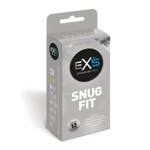 EXS Snug Closer Fitting Condoms 12 Pack From Bondage Box UK