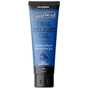 Good Head Oral Delight Blue Raspberry 4oz From Bondage Box UK