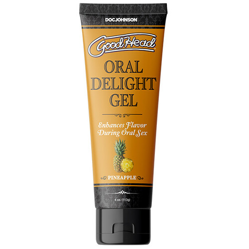 Good_Head_Oral_Delight_Pineapple_4oz Good Head Oral Delight Pineapple 4oz From Bondage Box UK