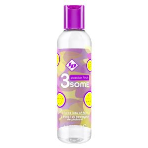 ID 3some Passion Fruit 3 In 1 Lubricant 118ml From Bondage Box UK
