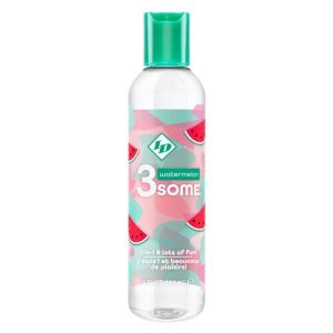 ID 3some Watermelon 3 In 1 Lubricant 118ml From Bondage Box UK