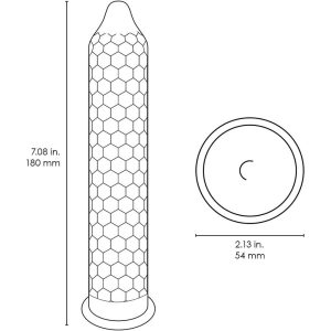 Lelo Hex Original Condoms 3 Pack From Bondage Box UK