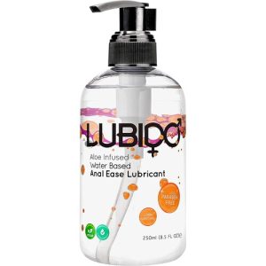 Lubido ANAL 250ml Paraben Free Water Based Lubricant From Bondage Box UK
