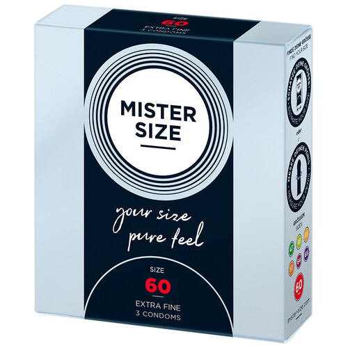 Mister_Size_60mm_Your_Size_Pure_Feel_Condoms_3_Pack Mister Size 60mm Your Size Pure Feel Condoms 3 Pack From Bondage Box UK
