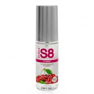 S8 Cherry Flavored Lube 50ml From Bondage Box UK