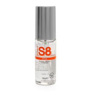 S8 Water Based Anal Lube 50ml From Bondage Box UK