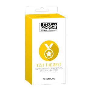 Secura Kondome Test The Best Mixed x24 Condoms From Bondage Box UK