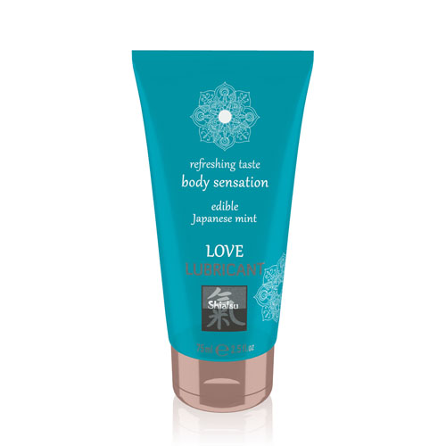Shiatsu_Love_Lubricant_Edible_Japanese_Mint_75ml Shiatsu Love Lubricant Edible Japanese Mint 75ml From Bondage Box UK