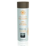 Shiatsu Luxury Body Oil Edible Apricot And Sea Buckthorn 75ml From Bondage Box UK