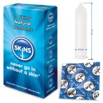 Skins Condoms Natural 12 Pack From Bondage Box UK
