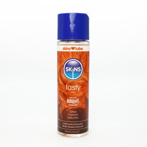 Skins Salted Caramel Seduction Waterbased Lubricant 130ml From Bondage Box UK