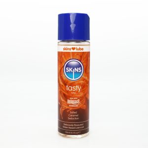 Skins Salted Caramel Seduction Waterbased Lubricant 130ml From Bondage Box UK