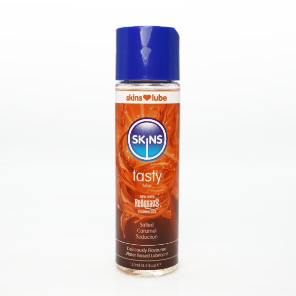 Skins Salted Caramel Seduction Waterbased Lubricant 130ml From Bondage Box UK