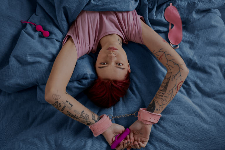 Woman-bed-sex-toys-BondageBox-UK