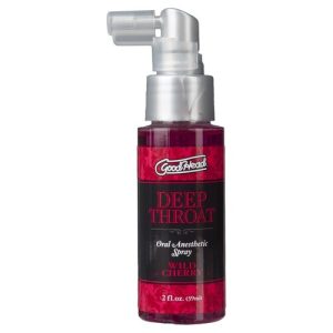 Good Head Deep Throat Spray Cherry From Bondage Box UK