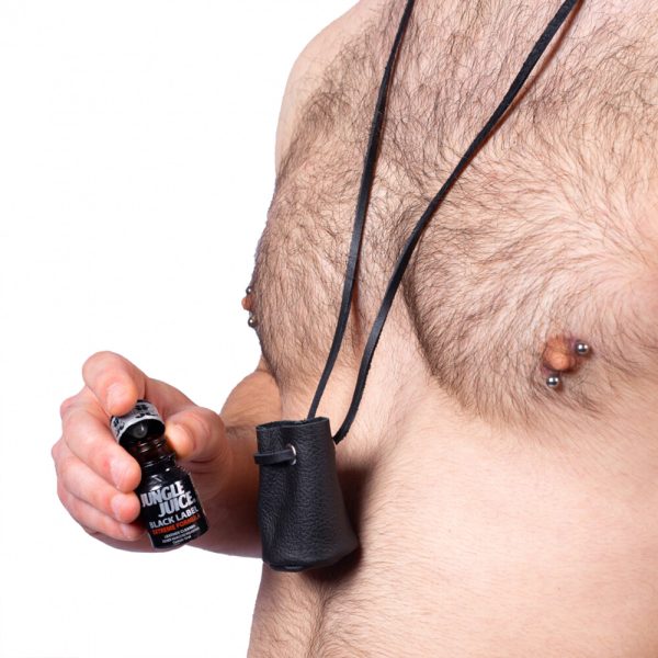 The Red Leather Purse For Poppers From Bondage Box UK