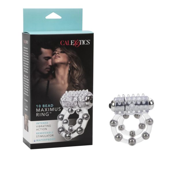 10 Bead Maximus Cock Ring BondageBox UK