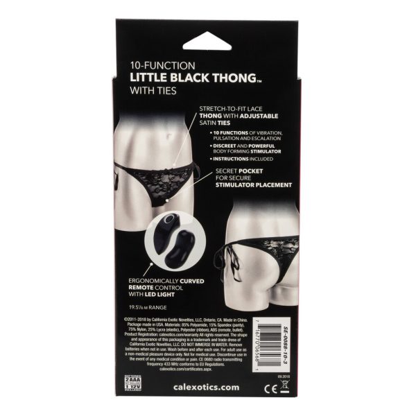 10 Function Remote Control Thong BondageBox UK