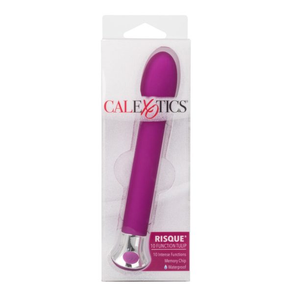 10 Function Risque Tulip Vibrator BondageBox UK