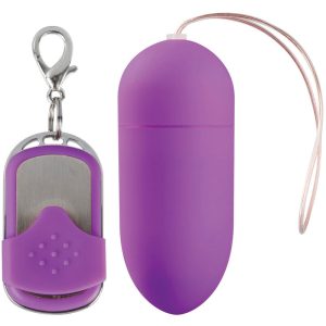10 Speed Remote Vibrating Egg BIG Purple - Image 1