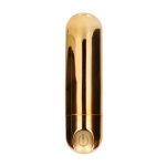 10 speed Rechargeable Bullet Gold BondageBox UK