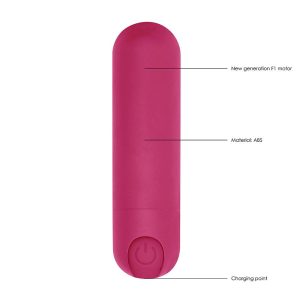 10 speed Rechargeable Bullet Pink BondageBox UK