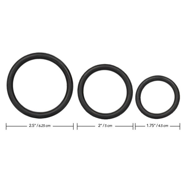 3 Piece Rubber Ring Set BondageBox UK