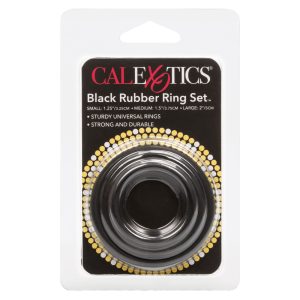 3 Piece Rubber Ring Set BondageBox UK