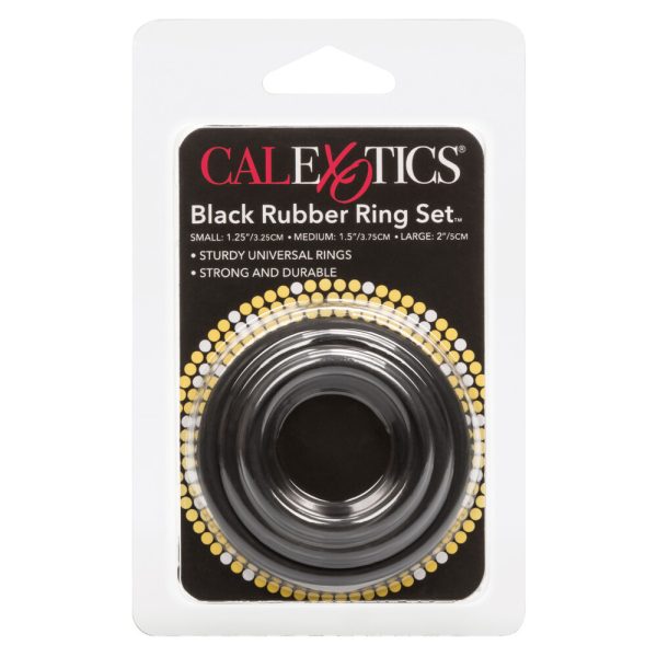 3 Piece Rubber Ring Set BondageBox UK