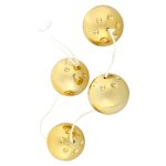 4 Gold Vibro Balls BondageBox UK