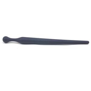 4 Inch Black Silicone Penis Plug BondageBox UK