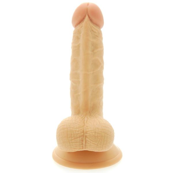 6 Inch Realistic Dong with Scrotum BondageBox UK