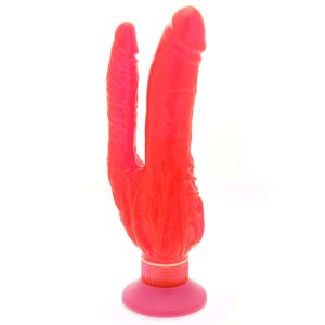 9 Inch Wall Bangers Double Penetrator Waterproof Vibrator BondageBox UK