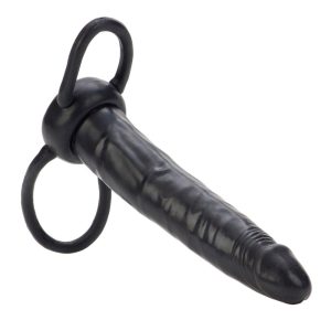 Accommodator Dual Penetrator Black Dildo BondageBox UK