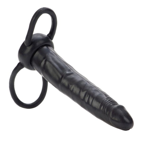 Accommodator Dual Penetrator Black Dildo BondageBox UK