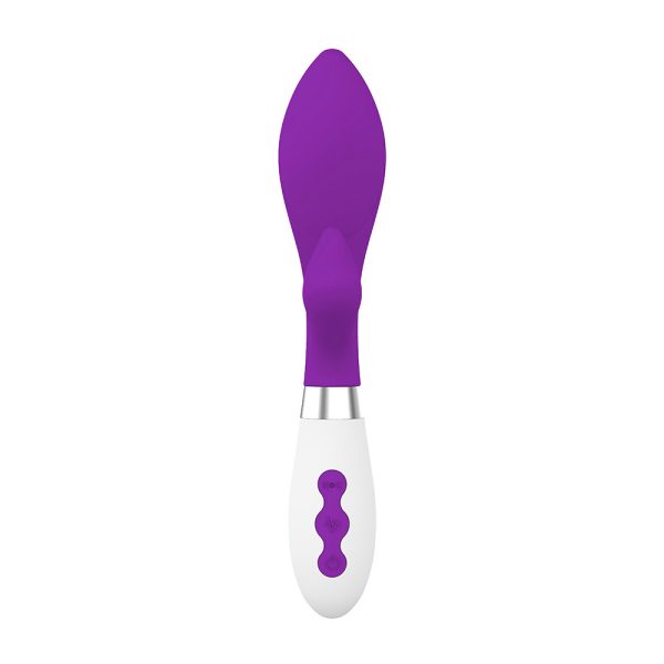 Achelois Rechargeable Vibrator Purple BondageBox UK