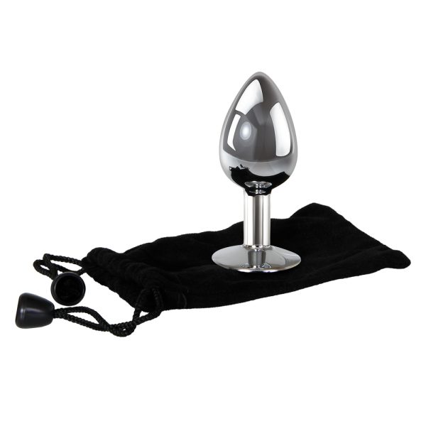 Adam And Eve Clear Gem Anal Plug Medium BondageBox UK