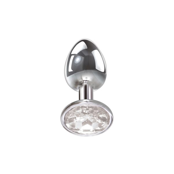 Adam And Eve Clear Gem Anal Plug Small BondageBox UK