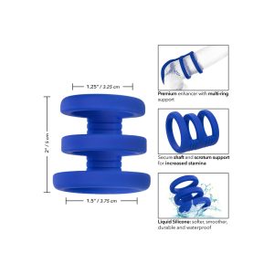 Admiral Triple Cock Cage BondageBox UK